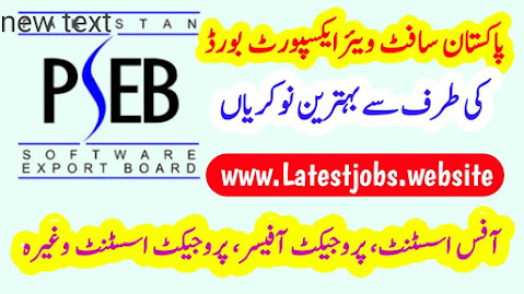 Pakistan Software Export Board PSEB Jobs 2020 -pakistan software export board job