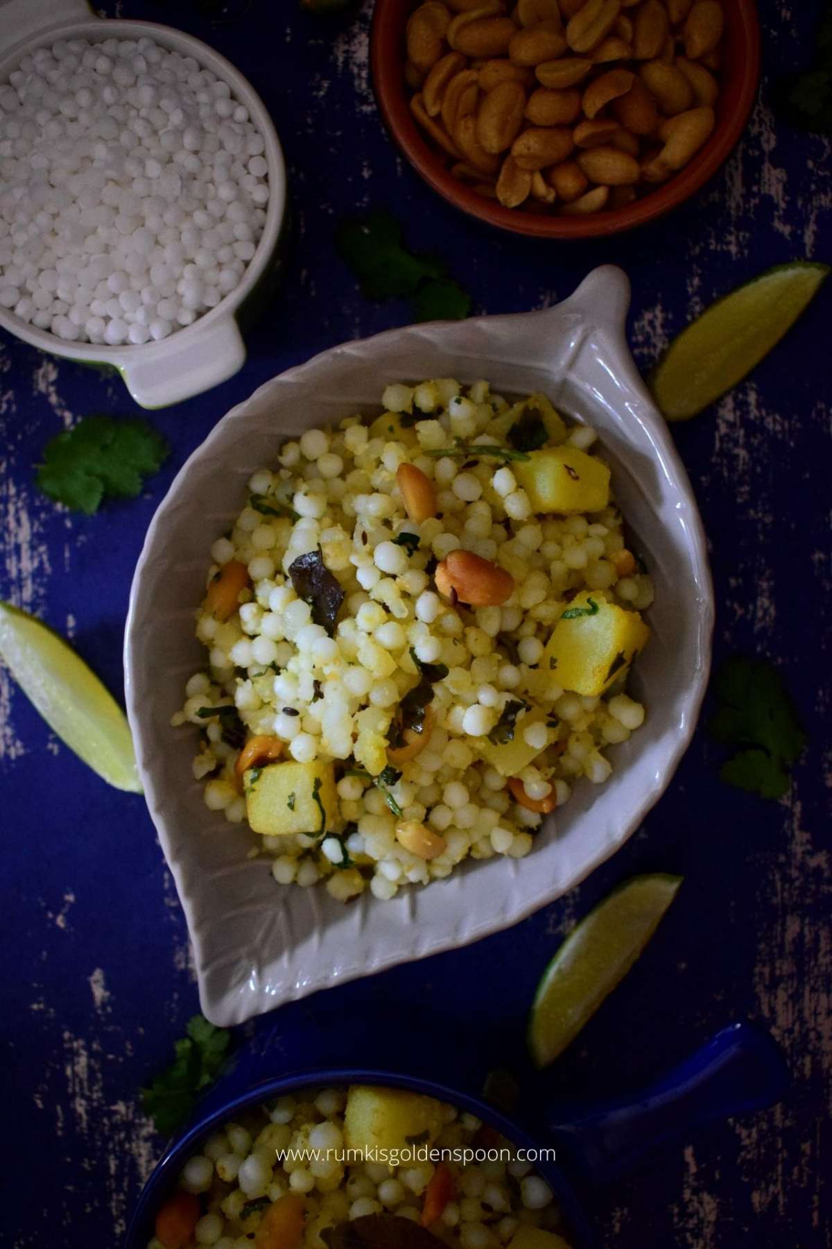 sabudana khichdi, sabudana khichdi recipe, sabudana ki khichdi, sabudane ki khichdi, how to make sabudana khichdi, sabudana ki khichdi kaise banate hain, sabudane ki khichdi kaise banate hain, sabudana ki khichdi ki recipe, sabudana khichdi banane ki vidhi, sago khichdi, recipe for sabudana khichdi, how to prepare sabudana khichdi, sabudana khichdi for fast, sabudane ki khichdi recipe, sabudana ki khichdi recipe, how to cook sabudana khichdi, sabudana khichdi maharashtrian style, sabakki khichdi, sabudana recipe, sabudana recipe for breakfast, vegetarian breakfast recipes easy, recipes for vegetarian breakfast, vegetarian breakfast recipes Indian, vrat ka khana, navratri recipes, recipes of navratri food, navratri vrat recipes, navratri special recipes, Rumki's Golden Spoon