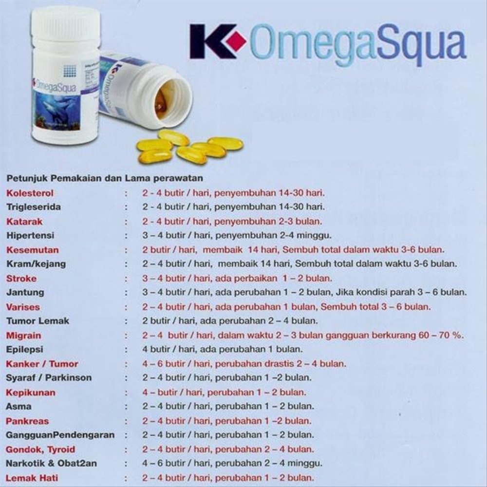 K-Omega Squa Plus - Toko Herbal Murah Jogja Al Rasyid