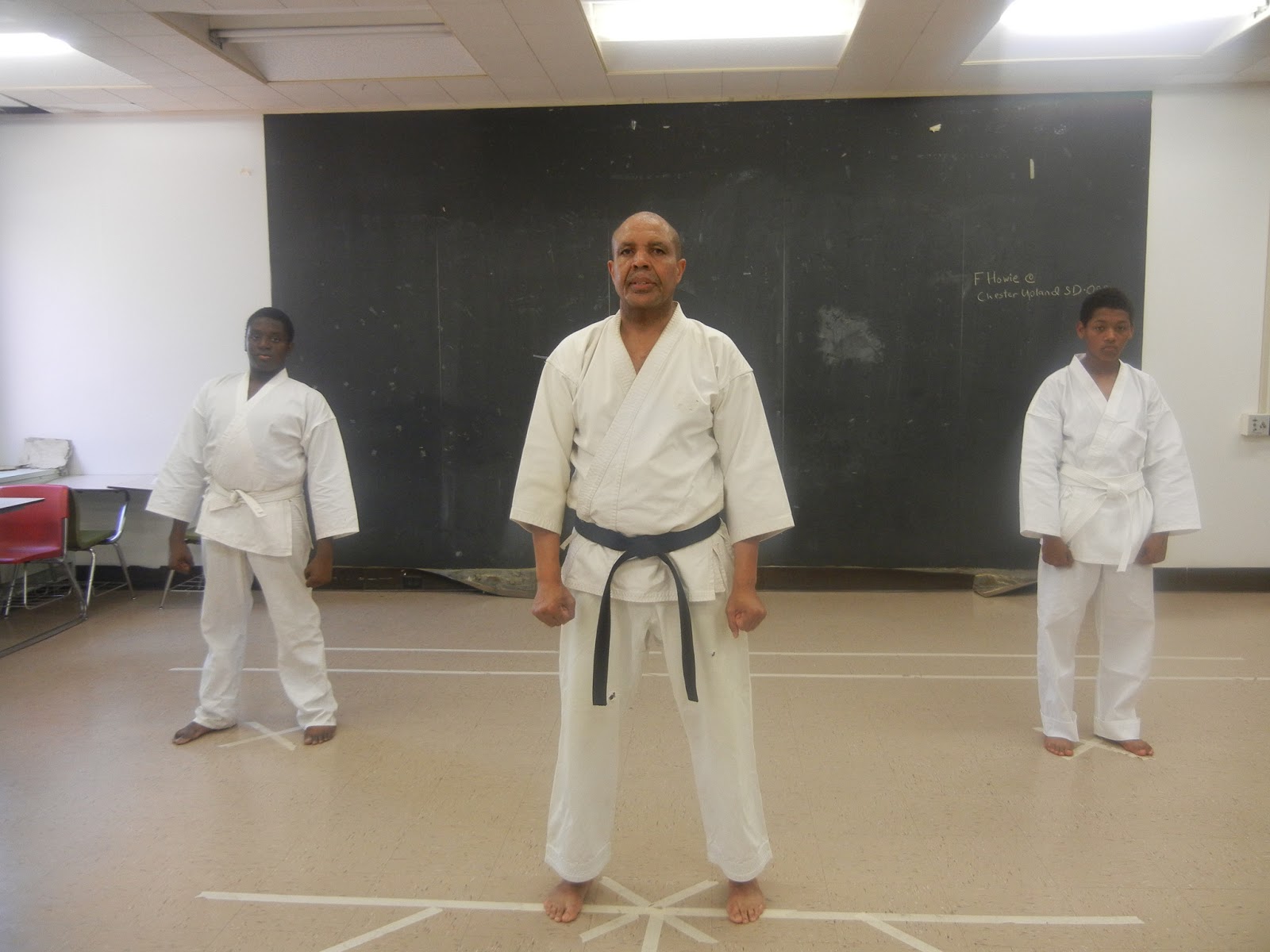 Ms. B The Good News Karate Club at Chester High School