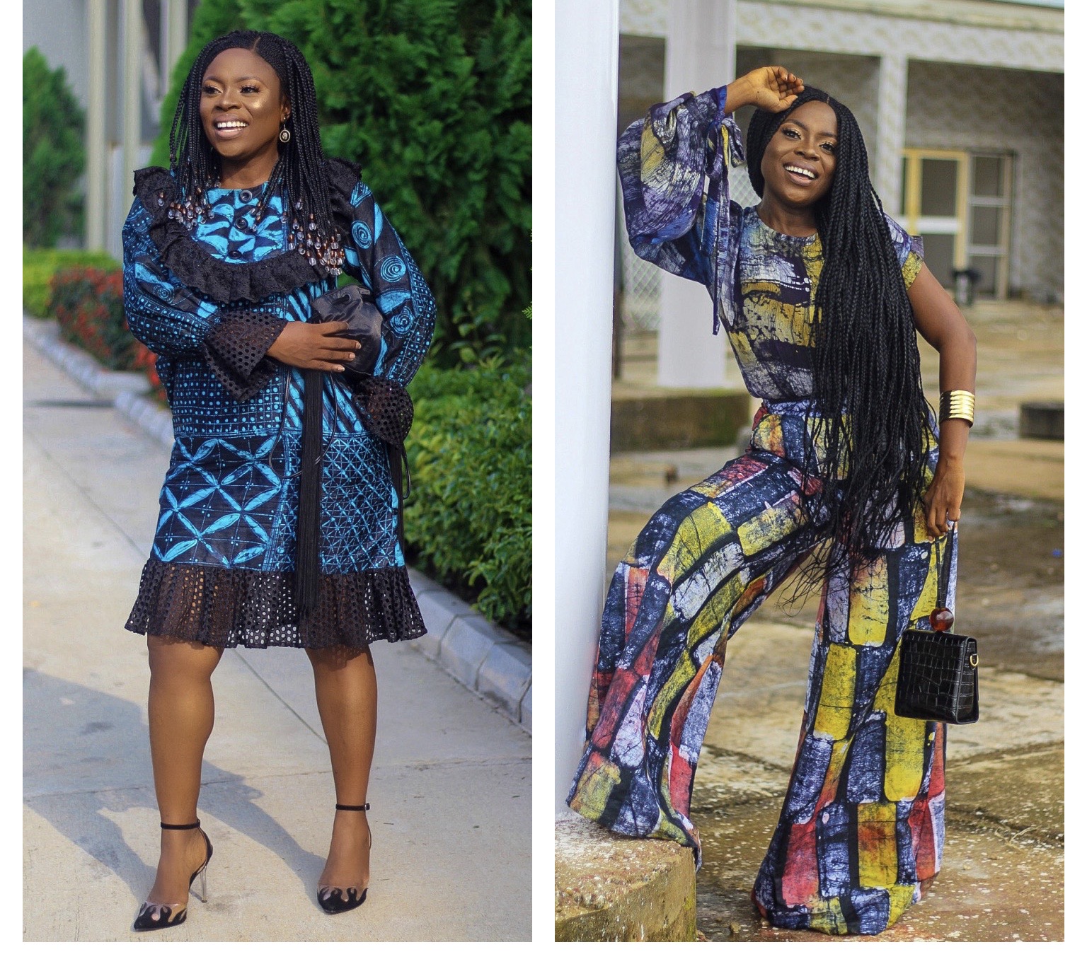 adire skirt and blouse styles
