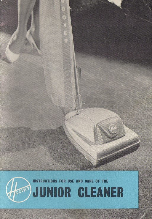 Hoover Junior Deluxe (1338) Instruction Manual