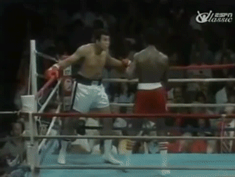 Muhammad Ali dodging