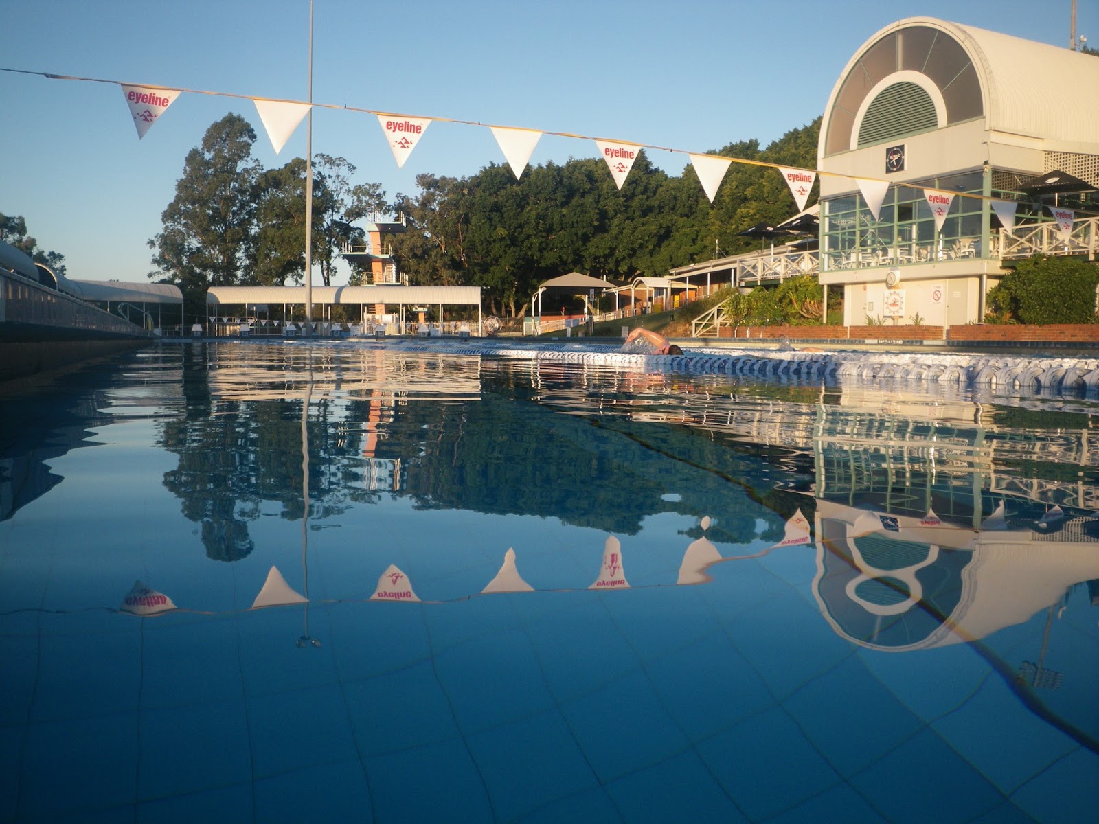 Swimming pool stories Anzac Day tranquility at Leichhardt Pool