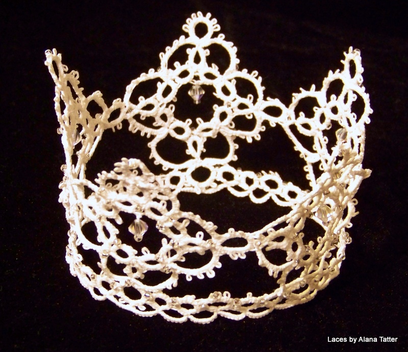 Laces by Alana Tatter The Tatting Gallery Wedding Crowns (again!)