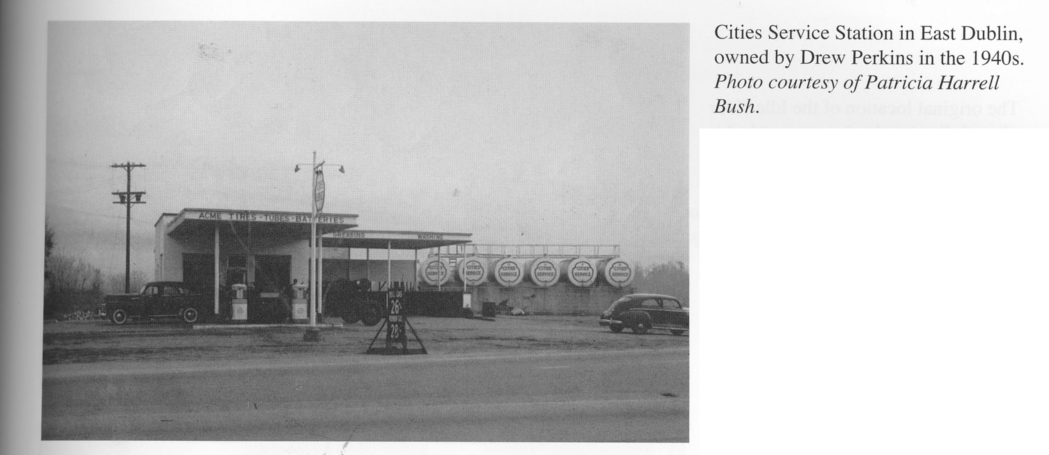 IMAGES OF OUR PAST CITIES SERVICE STATION, EAST DUBLIN, GA. 1940S