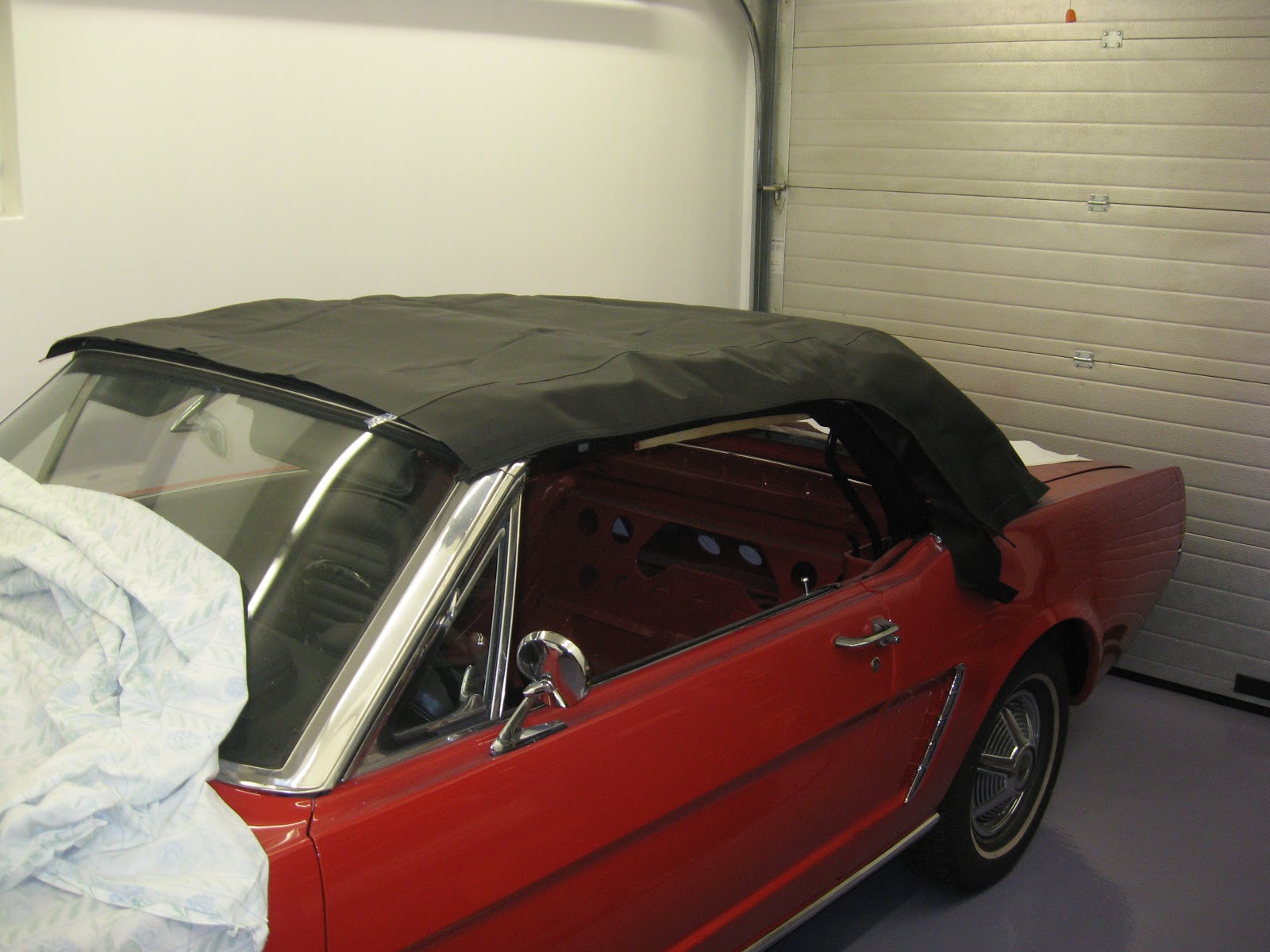 Restoration of a 1965 Mustang Convertible Top Replacement Part III