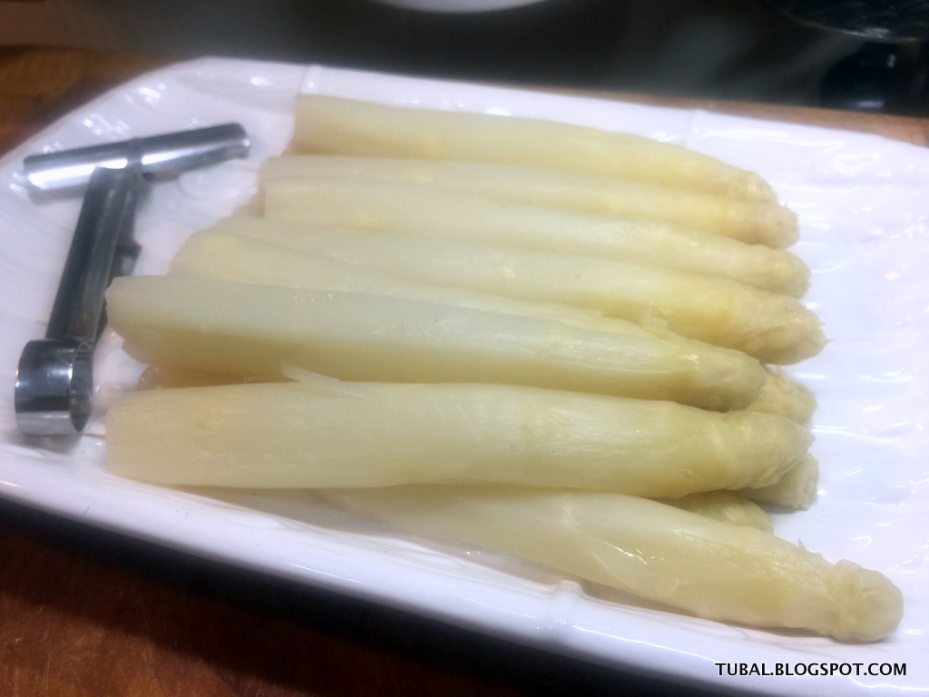 TUBAL RISOTTO DE ESPARRAGOS BLANCOS AL CARABALLAS