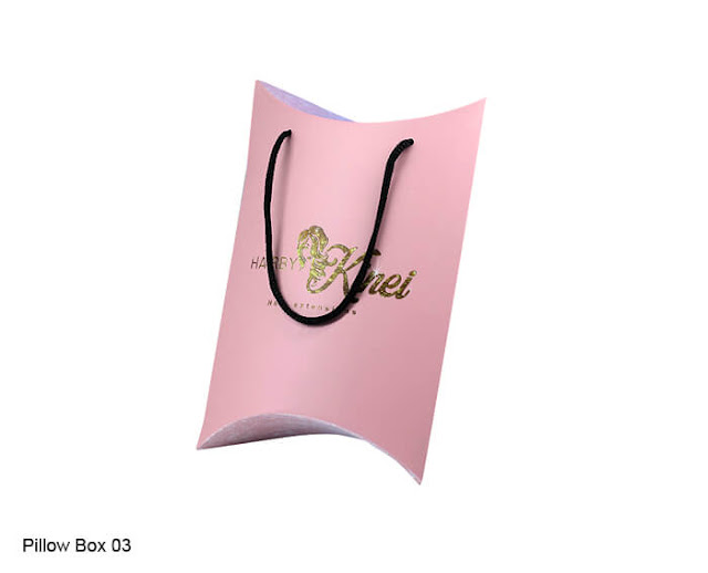 Custom Pillow Boxes Grab your remarkable Pillow Boxes from us at wholesale rates. We have a lot of customization options for Custom Pillow Boxes. We offer free delivery services across USA.