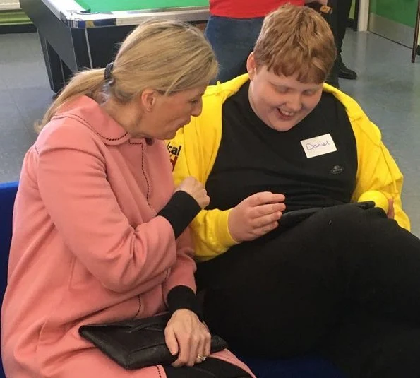  the Countess, as Patron of Mencap Charity, visited Swansea and District Mencap