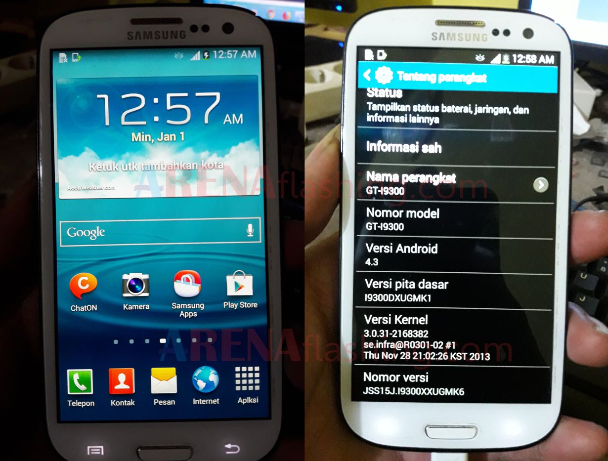 Tutorial Flash Samsung Galaxy S3 GT-I9300 - Tutorial Flashing Android