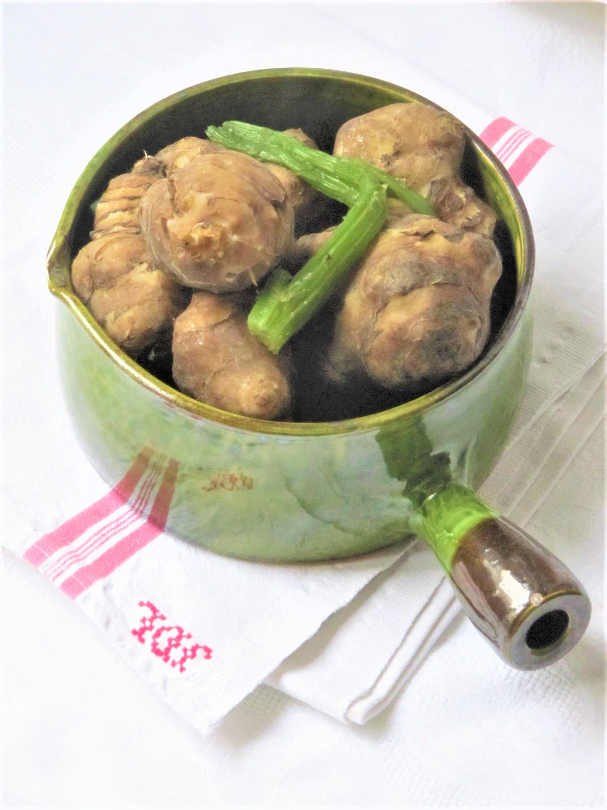 La cuisine d'ici et d'ISCA Topinambours