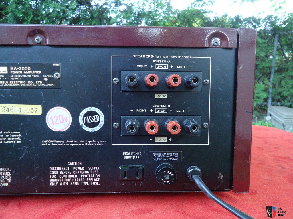 Sansui BA-3000 - Power Amplifier | AudioBaza
