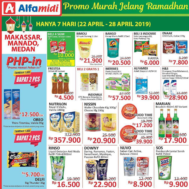 #Alfamidi - #Promo #Katalog HAP Sambut Ramadhan Periode 22 - 28 April 2019