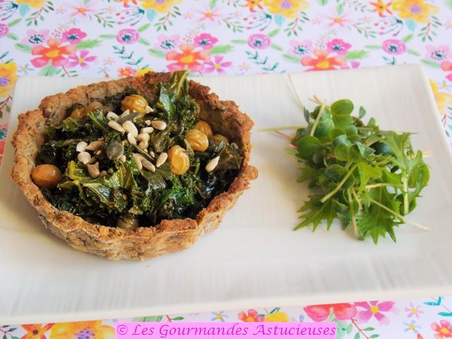 Pate A Tarte Aux Lentilles Sans Gluten Et Sa Garniture De Choux