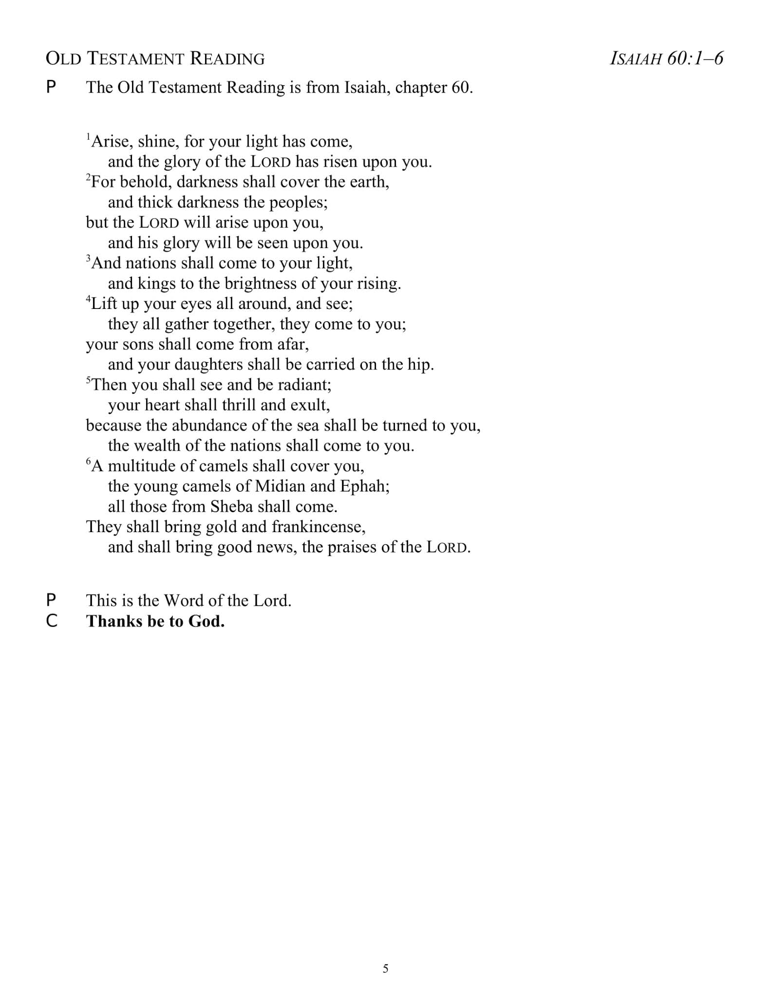 Without Faith - Hebrews 11:6: The Epiphany of Our Lord - Divine Service Without Faith - Hebrews 11:6: The Epiphany of Our Lord - Divine Service