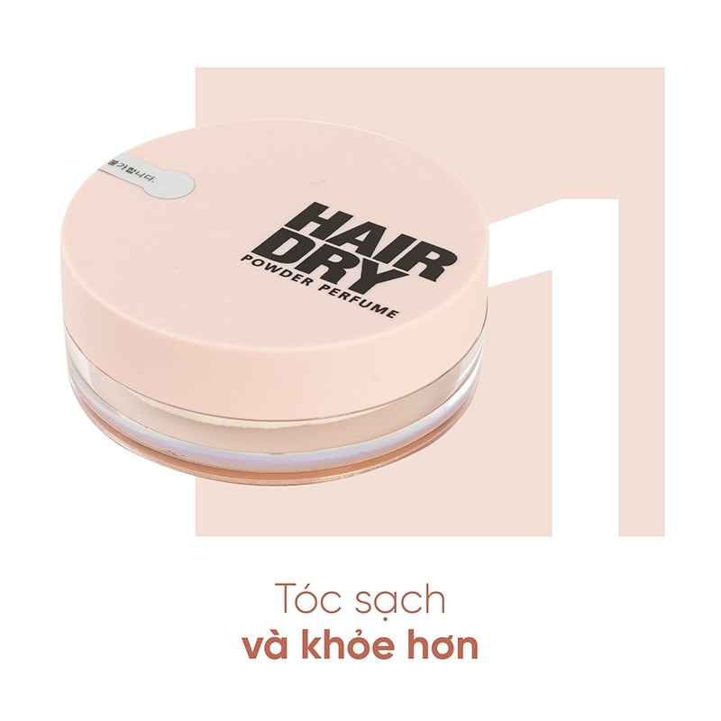 So’Natural Phấn phủ gội khô Hair Dry Powder Perfume 50g