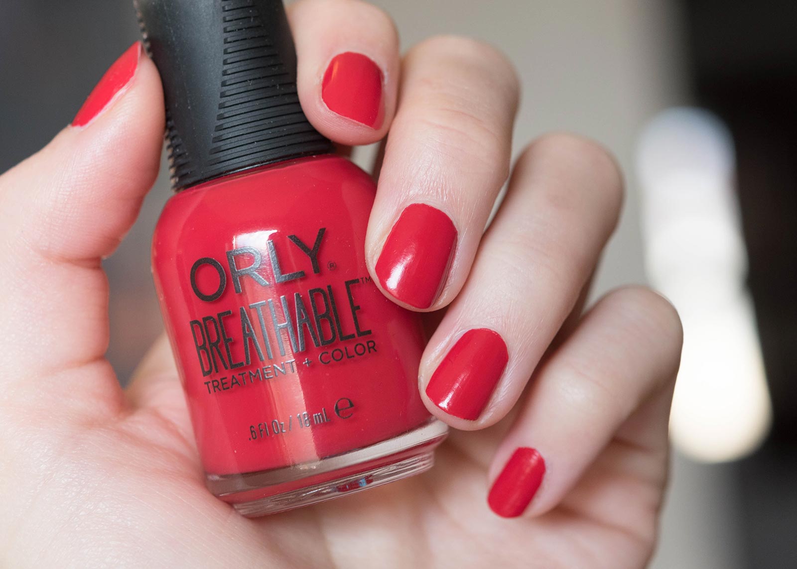 6. Orly Breathable Treatment + Color Nail Polish, Clear - wide 7
