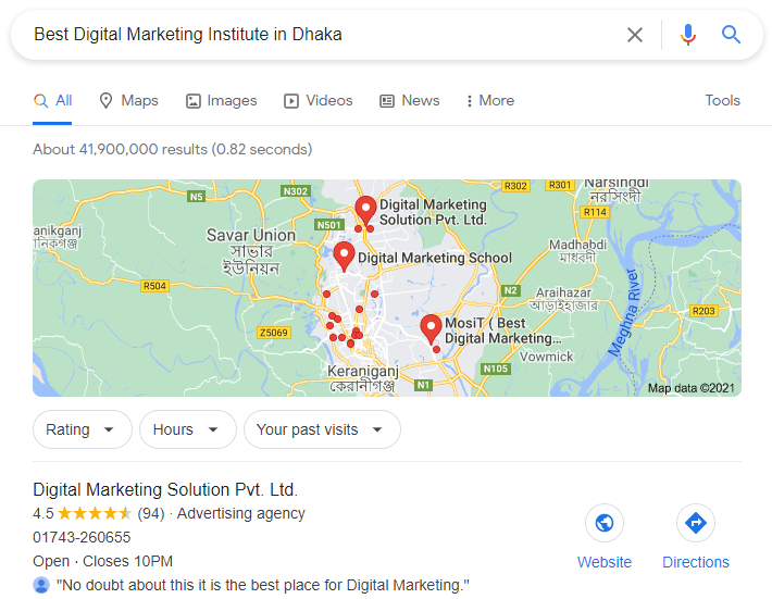 Local SEO এবং নরমাল SEO এর পার্থক্য কি?