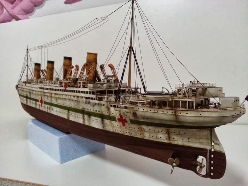 Kitter's Scale Models: 1/350 H.M.H.S Britannic
Rms Britannic Model