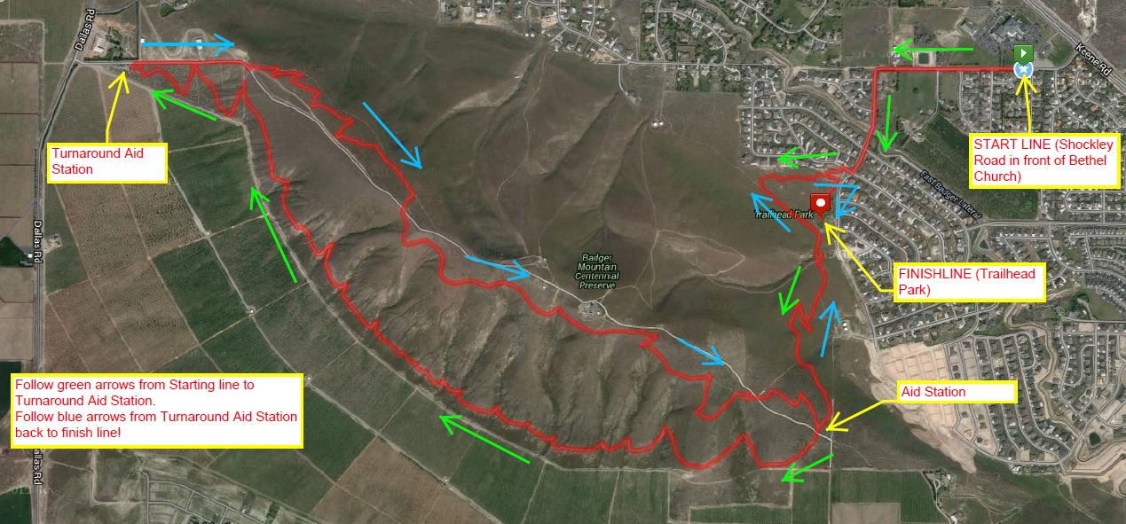 Badger Mountain Challenge 15k
