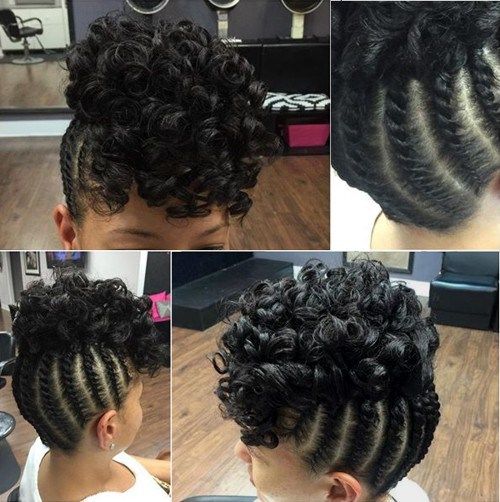 Easy Updos For Black Hair Tips For Black Ladies Kizifashion