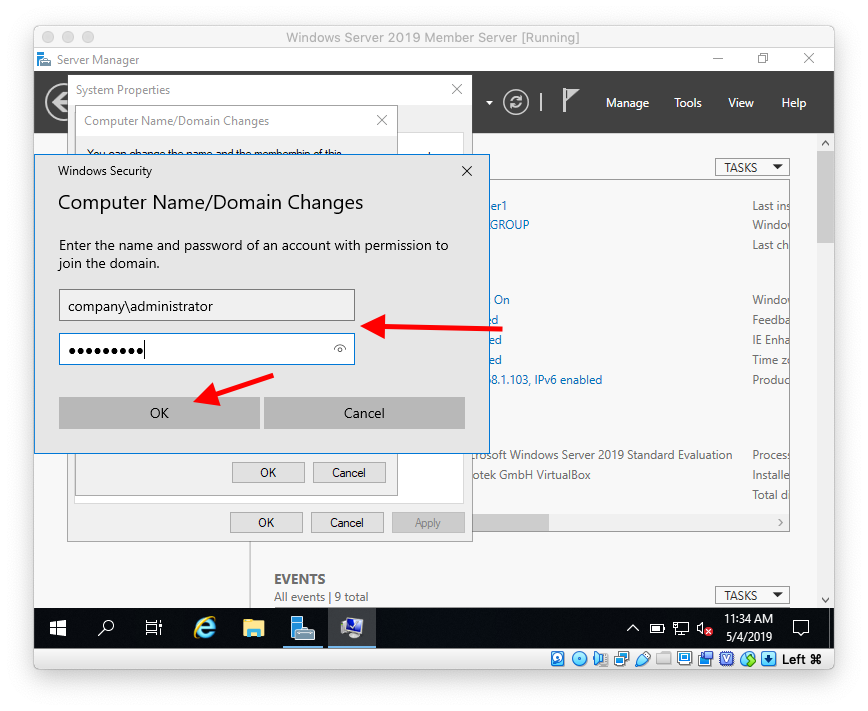 Joining a Windows 10 Computer or Windows Server 2019 Server To an