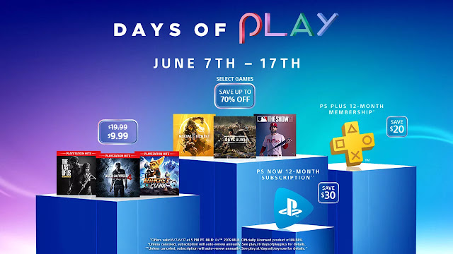 تخفيضات ضخمة تنطلق الأن عبر عروض Days of Play لمتجر PlayStation Store 