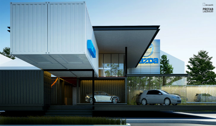 Container Car Show Room