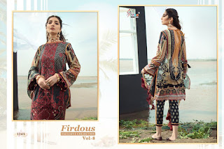 Shree fab Firdous Exclusive collection vol 8 pakistani suits