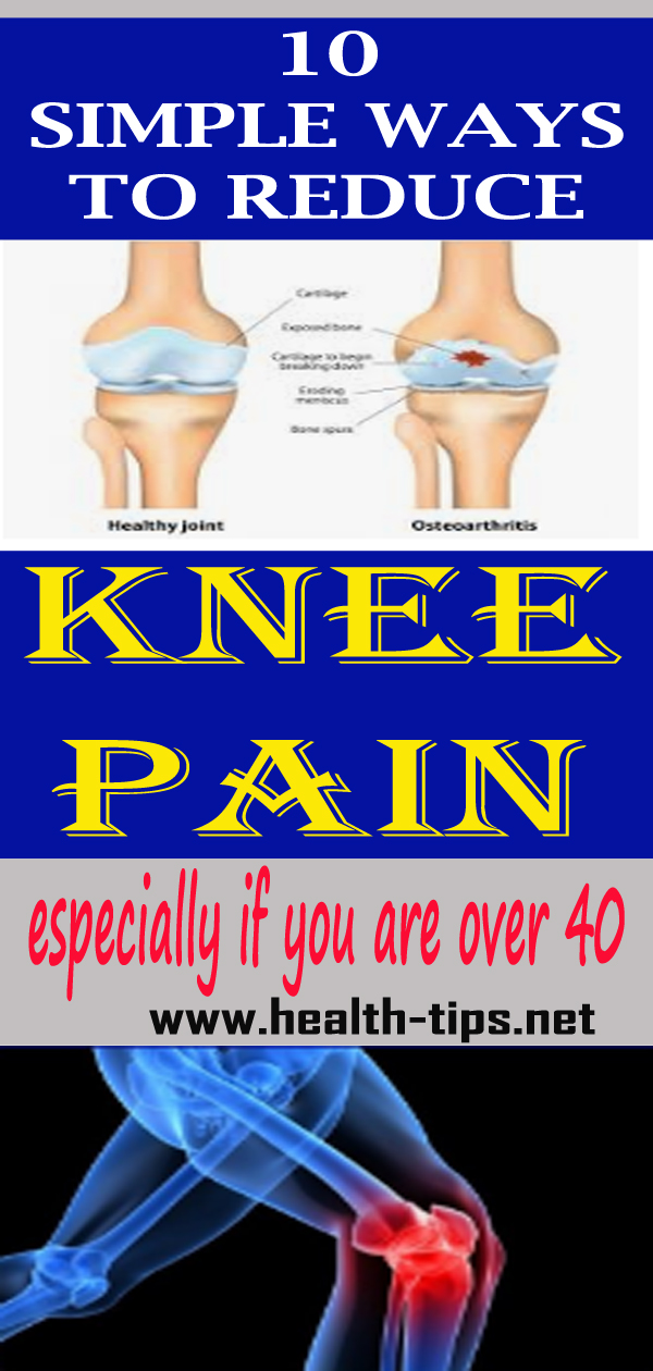 How to get rid of knee pain 10 Simple ways