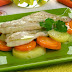 Filé de pescada com batata