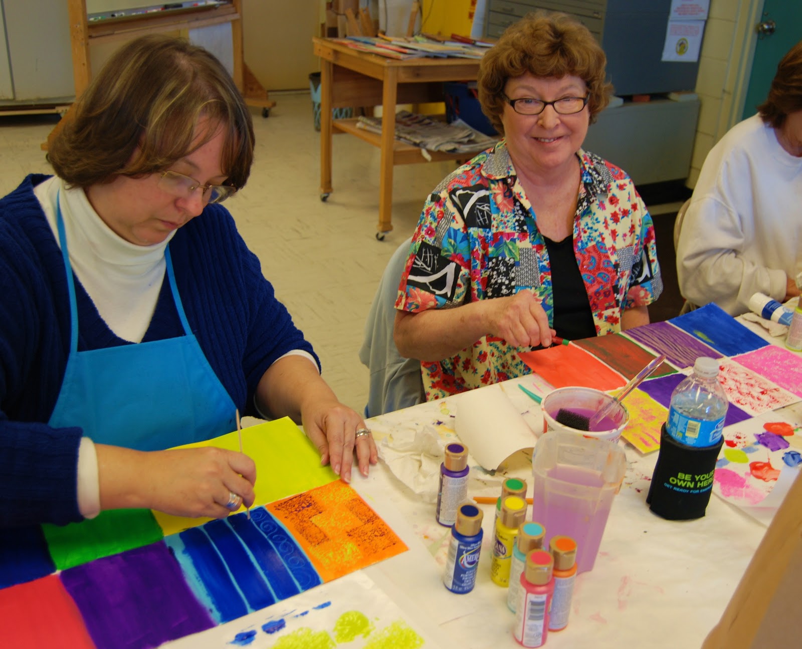 Push Past Ordinary Beginners Mixed Media Art Class