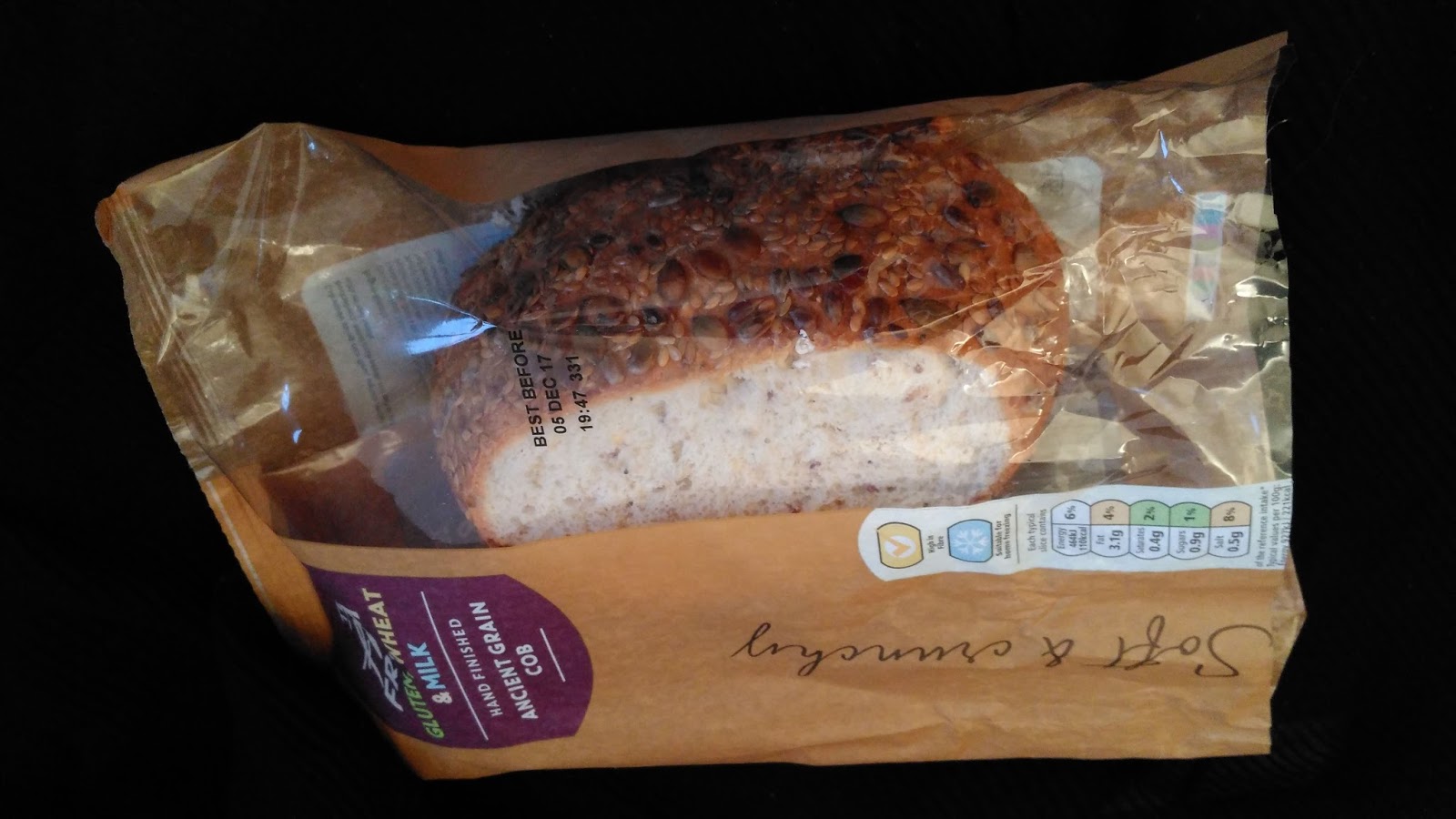 Free From G. Tesco Ancient Grain Cob Review (And Kittens)