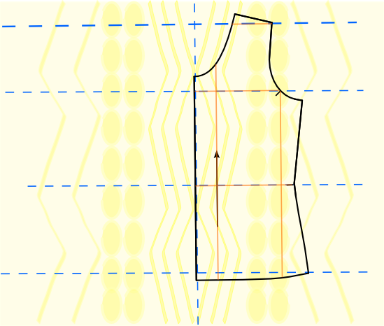 O! Jolly! Crafting Fashion: Placing (and Cutting) the First Pattern ...