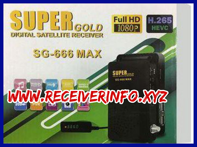 SUPER GOLD SG-666 HD SATELLITE DISH RECEIVER NEW SOFTWARE