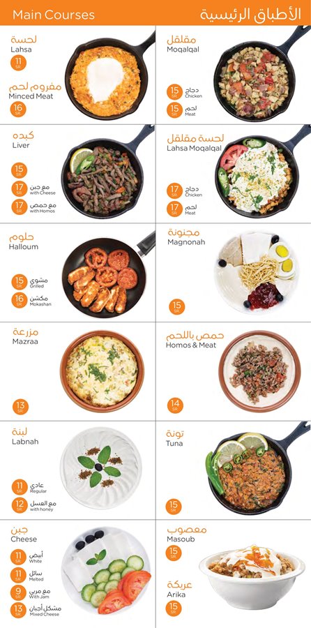 منيو بيت الشاورما الجديد وارقام التواصل واوقات العمل لجميع الفروع