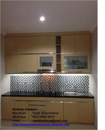 Kitchen set bapak Sadewo. Bintaro Jaya  Althia park
