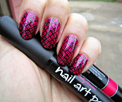 pen hansen sally nail polish quick magenta called