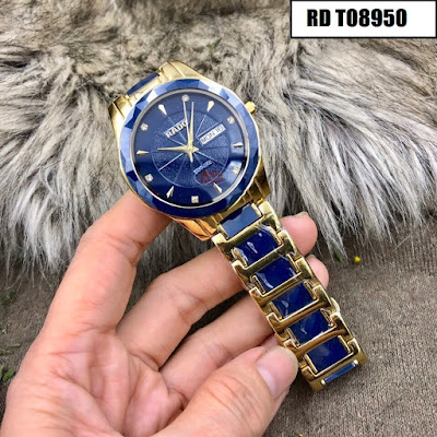 Đồng hồ đeo tay dây đá ceramic xanh độc lạ, đồng hồ nam dây đá ceramic - 15