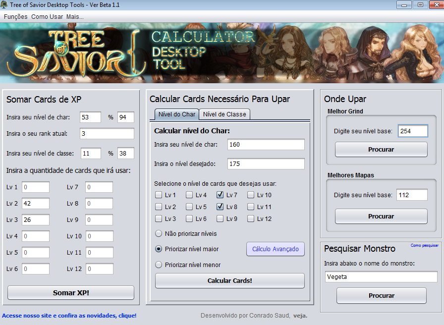 Tree of Savior Calculator Desktop Tool Download TOS Calculator Desktop
