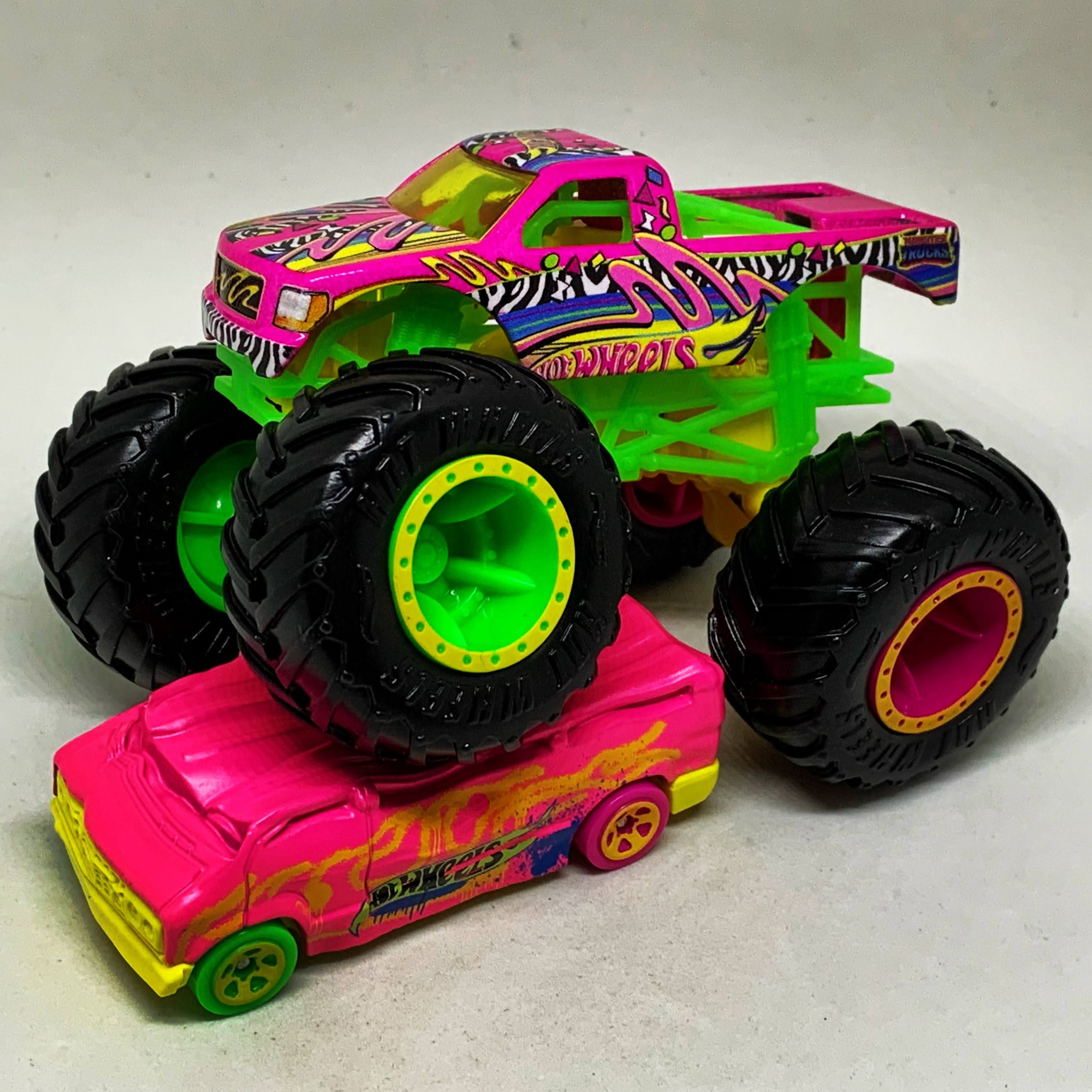 JULIAN'S HOT WHEELS BLOG Torque Terror Monster Truck & Crushed Van