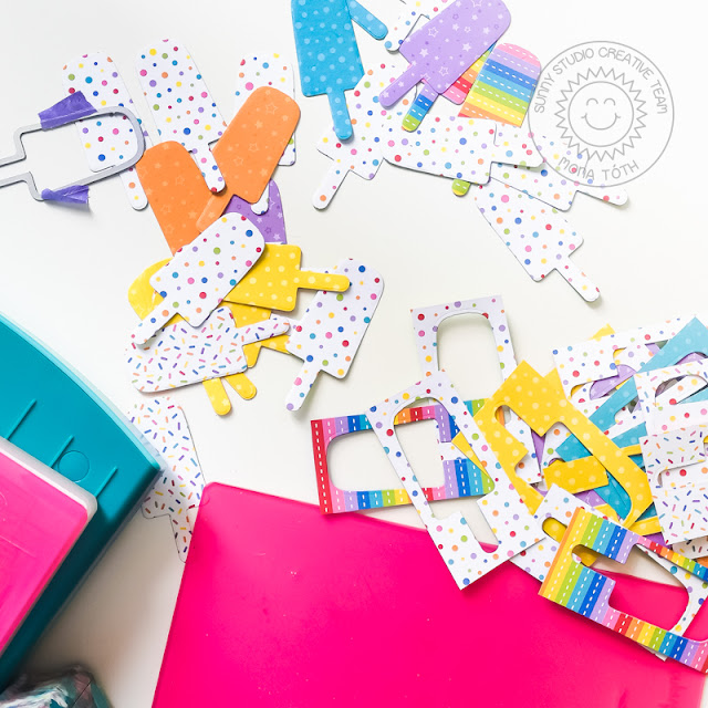 Sunny Studio Stamps: Perfect Popsicles Surprise Party Paper Summer Matching Game by Mona Toth Sunny Studio Stamps: Perfect Popsicles Surprise Party Paper Summer Matching Game by Mona Toth