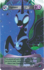 My Little Pony Purple Figment Token Promo High Magic CCG Card