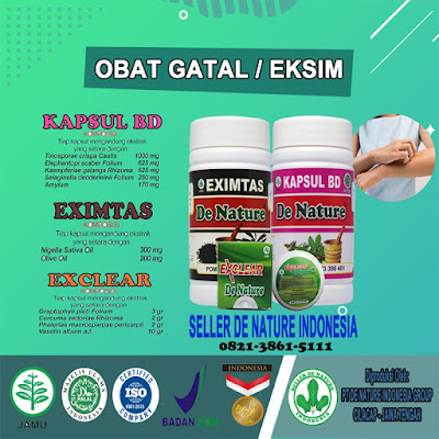 obat gatal eksim de nature