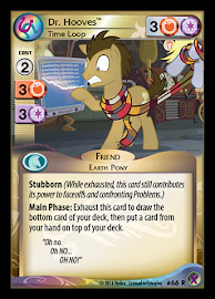 My Little Pony Dr. Hooves, Time Loop Marks in Time CCG Card