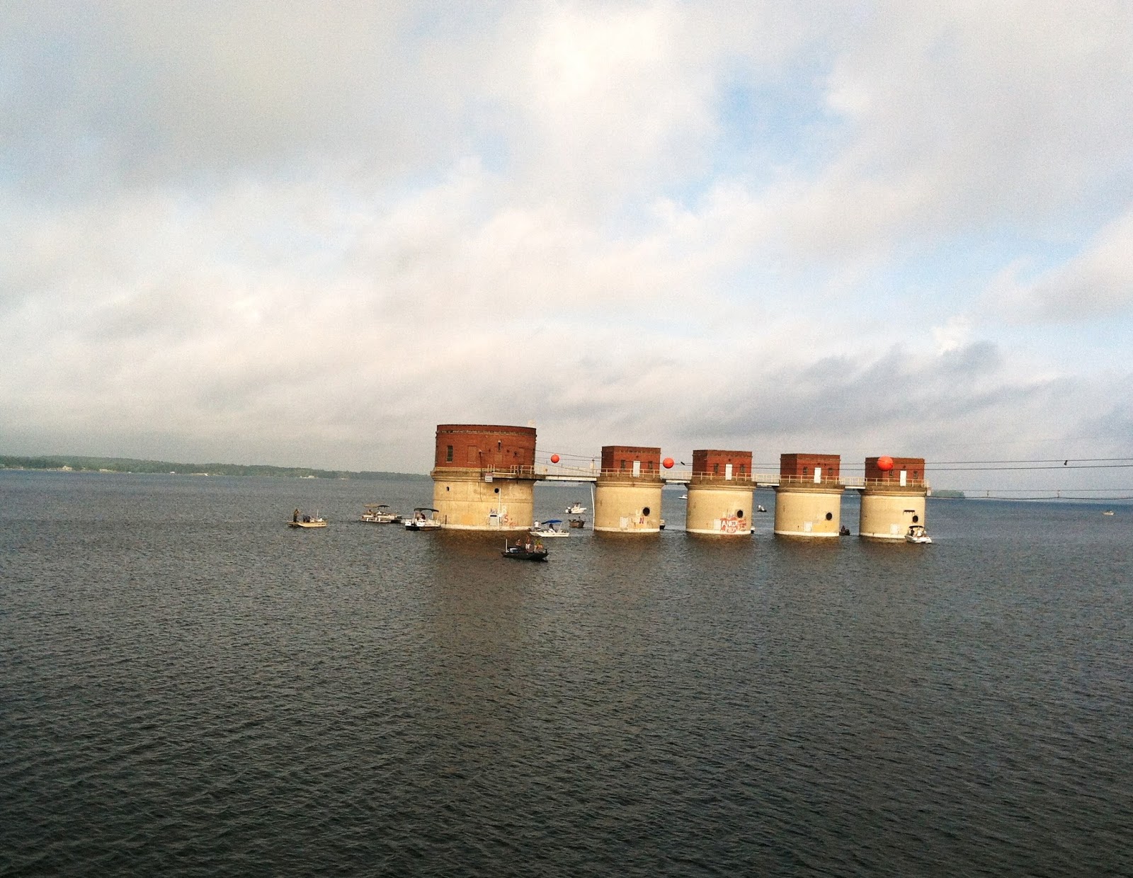 Dam Locks Showing Up On Lake Murray