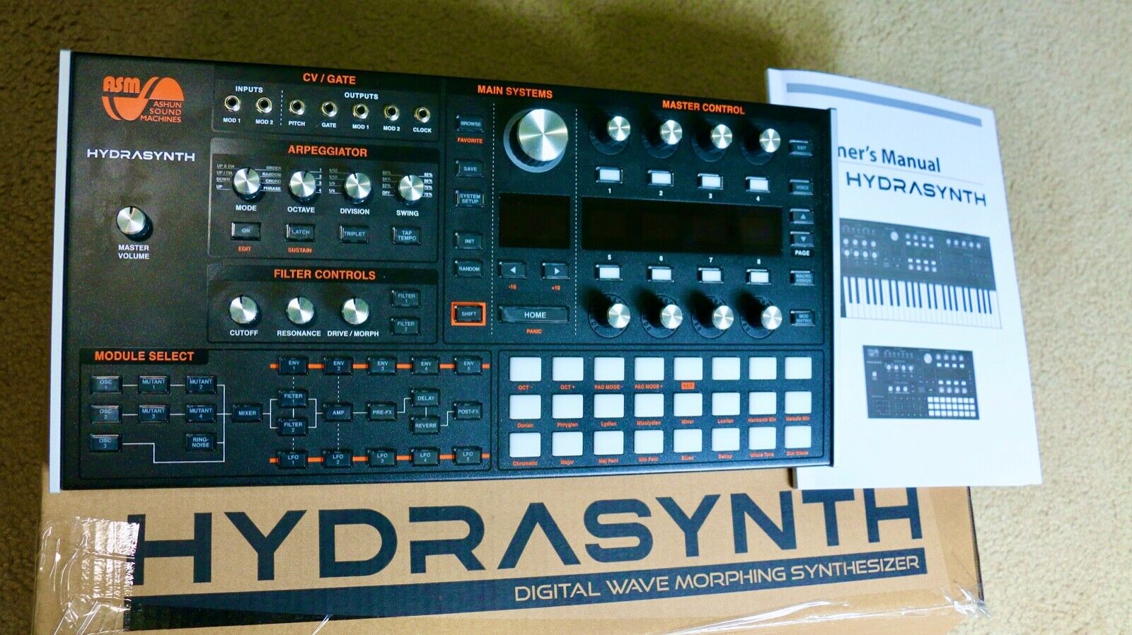 MATRIXSYNTH ASM Hydrasynth Desktop Polyphonic Module Synthesizer SN
