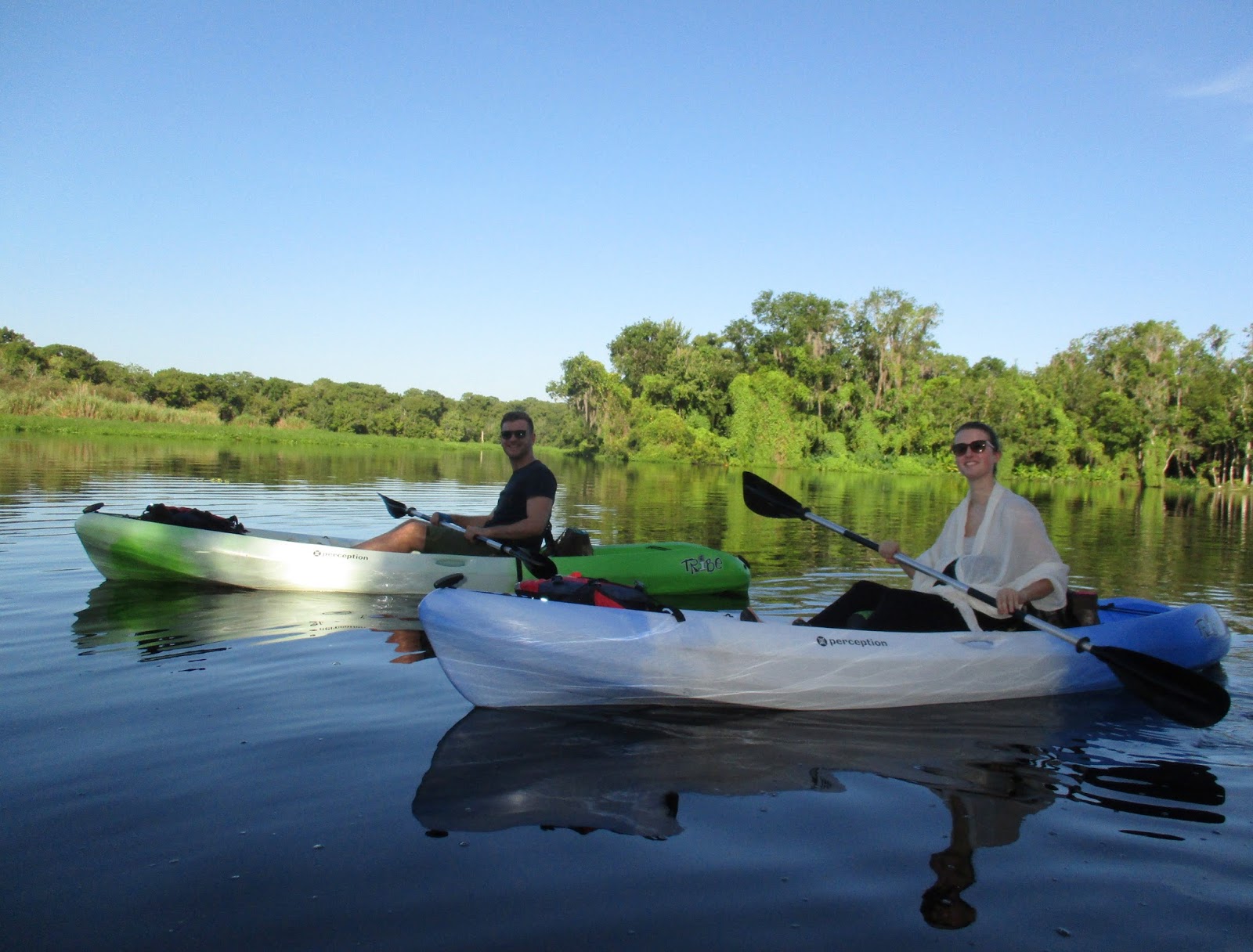 Central Florida Kayak Tours A beautiful day to be kayaking the St Johns