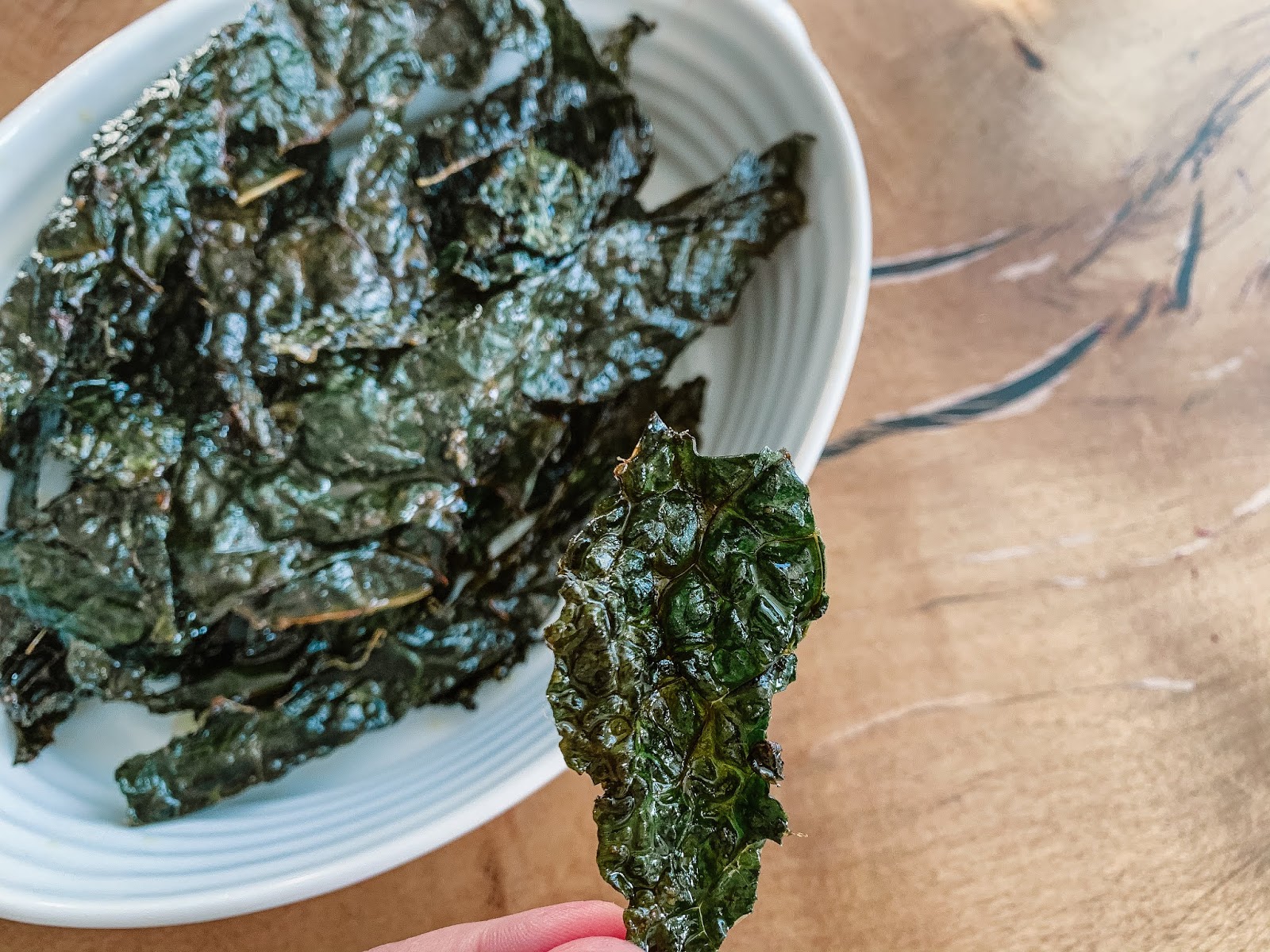 RECIPE Crispy Candied Tuscan Kale SIMPLY SUPPA